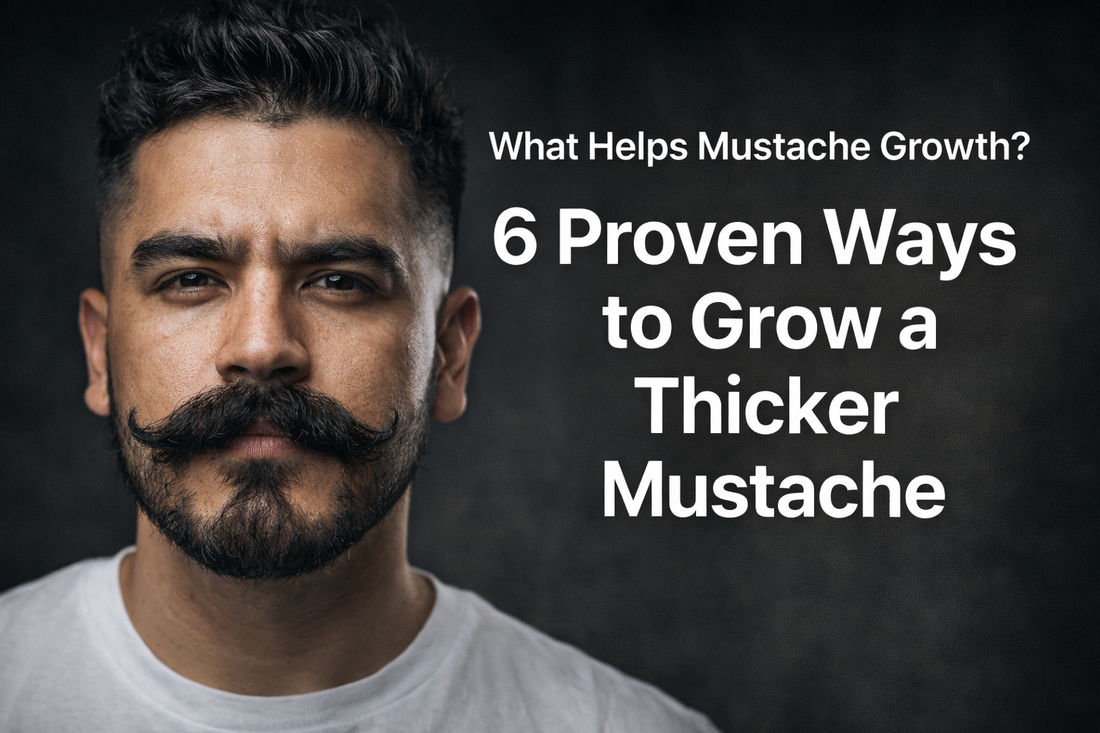 What Helps Mustache Growth? 6 Proven Ways to Grow a Thicker Mustache