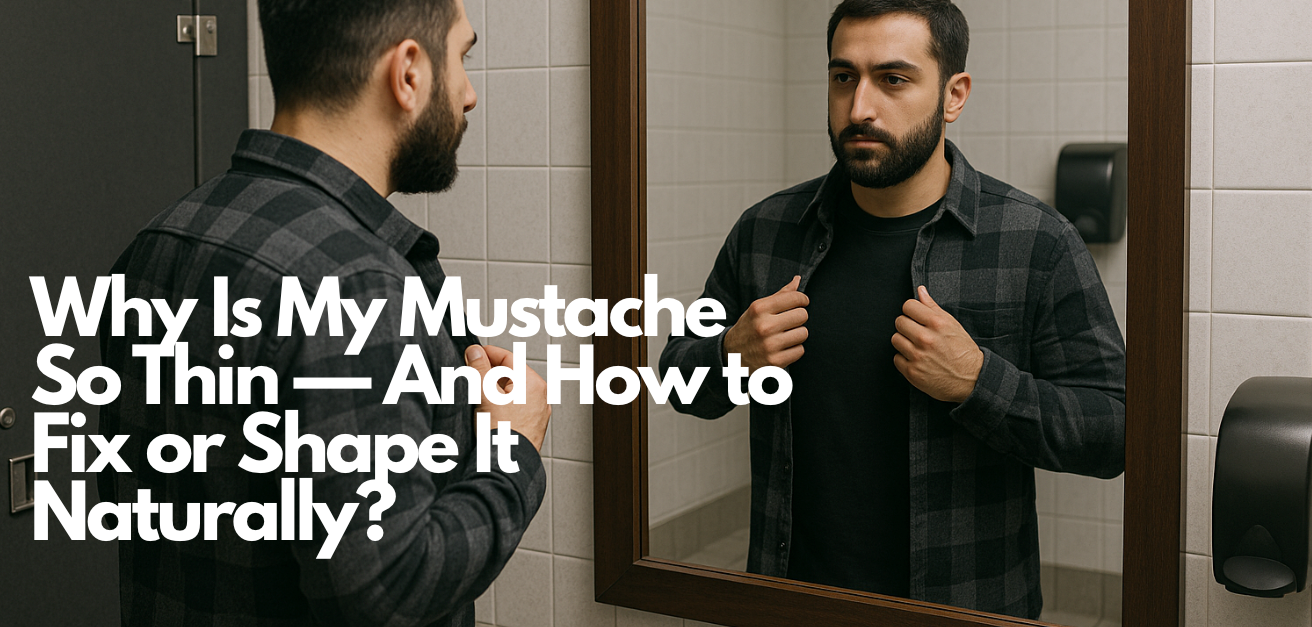 Why Is My Mustache So Thin? Natural Fixes and Shaping Tips | Mustache Growth Forum