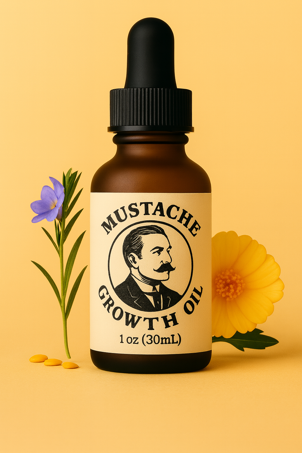 Mustache Growth Oil